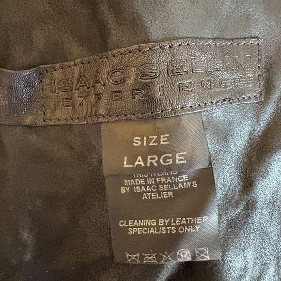 Isaac Sellam Experience Leather Jacket L - Picture 5 of 8